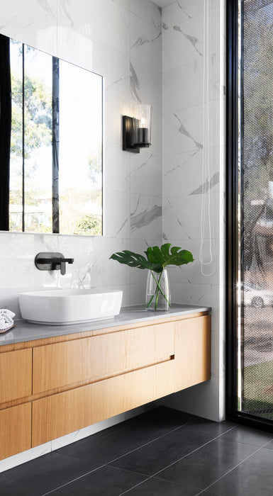 Wall Sconce Z-Lite 826-1S-MB Matte Black Titus 1 Light Wall Sconce Z-Lite