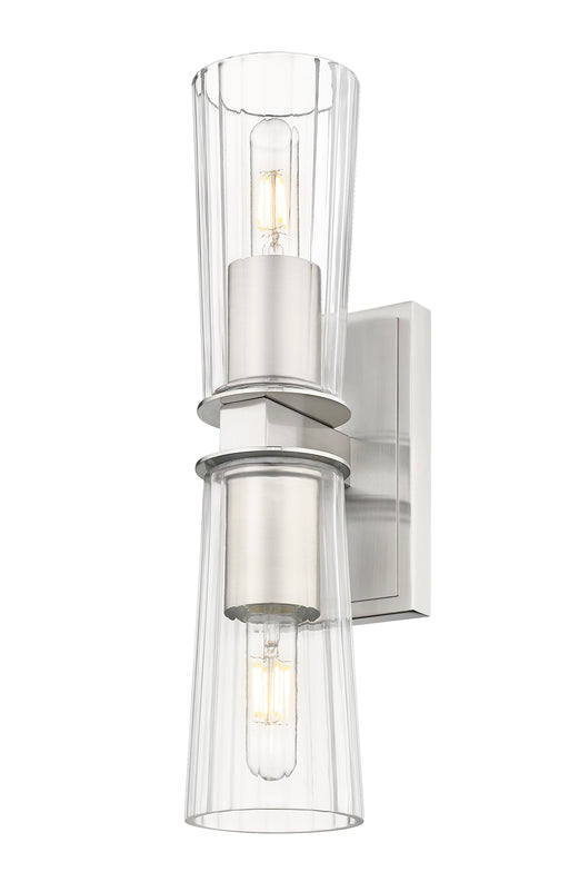 Wall Sconce Z-Lite 826-2S-BN Brushed Nickel Titus 2 Light Wall Sconce Z-Lite