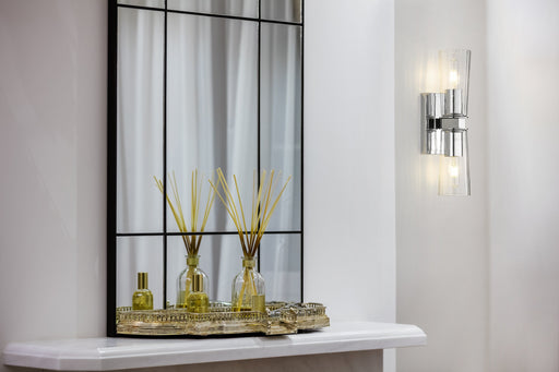 Wall Sconce Z-Lite 826-2S-CH Chrome Titus 2 Light Wall Sconce Z-Lite