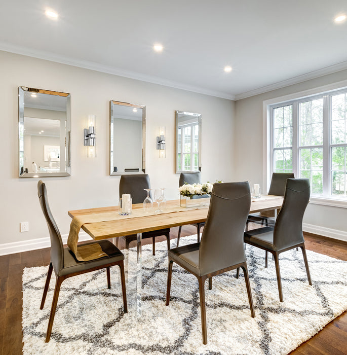 Wall Sconce Z-Lite 826-2S-CH Chrome Titus 2 Light Wall Sconce Z-Lite