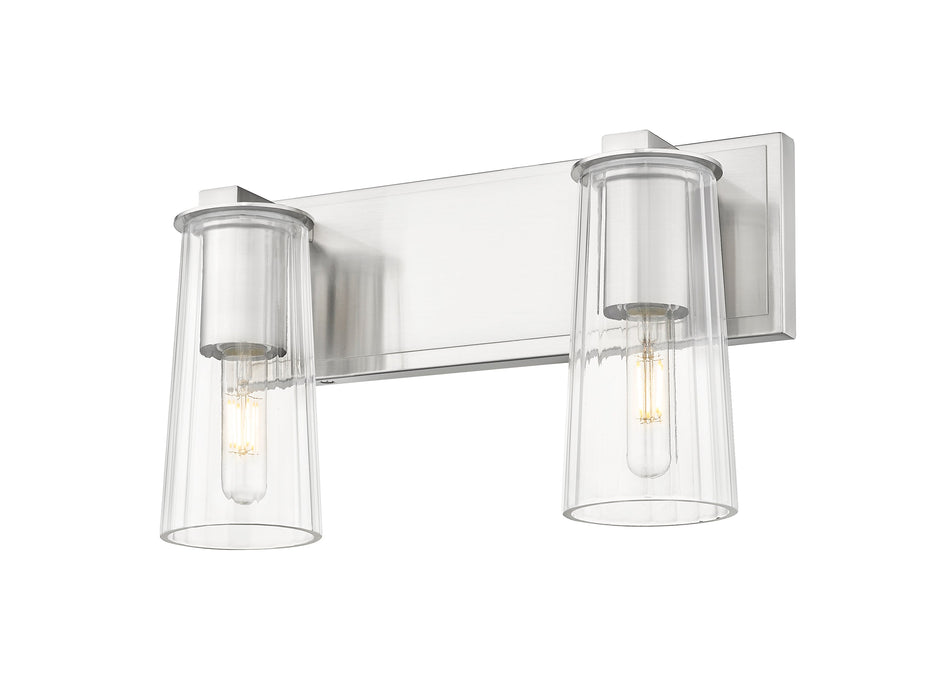 Vanity Z-Lite 826-2V-BN Brushed Nickel Titus 2 Light Vanity Z-Lite