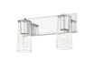 Vanity Z-Lite 826-2V-CH Chrome Titus 2 Light Vanity Z-Lite