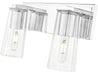 Vanity Z-Lite 826-2V-CH Chrome Titus 2 Light Vanity Z-Lite