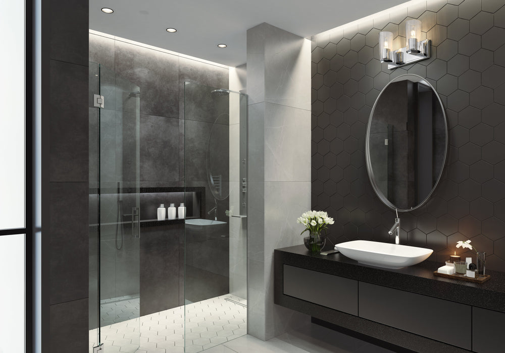 Vanity Z-Lite 826-2V-CH Chrome Titus 2 Light Vanity Z-Lite