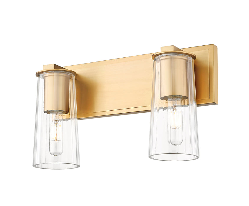 Vanity Z-Lite 826-2V-MGLD Modern Gold Titus 2 Light Vanity Z-Lite
