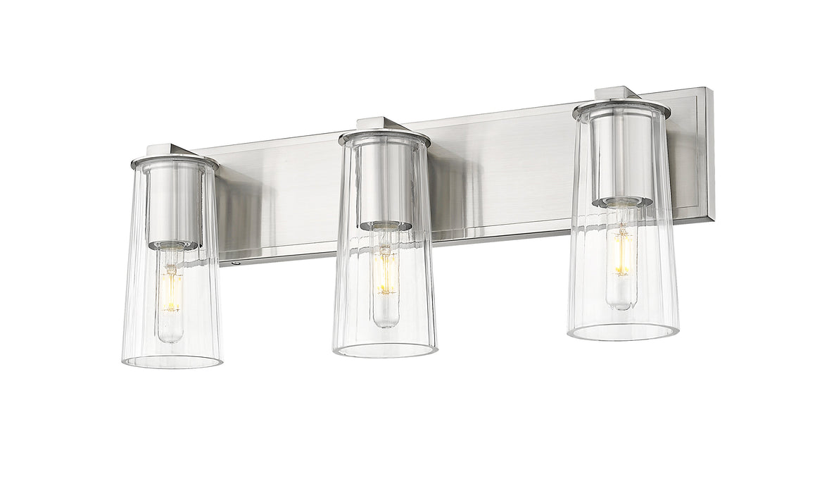 Vanity Z-Lite 826-3V-BN Brushed Nickel Titus 3 Light Vanity Z-Lite