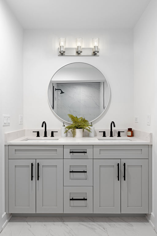 Vanity Z-Lite 826-3V-BN Brushed Nickel Titus 3 Light Vanity Z-Lite