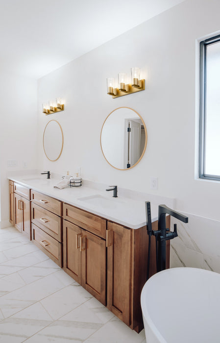 Vanity Z-Lite 826-3V-MGLD Modern Gold Titus 3 Light Vanity Z-Lite