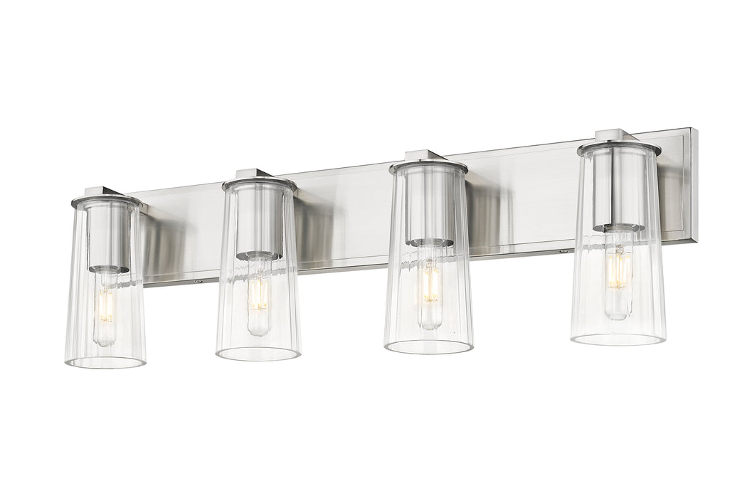 Vanity Z-Lite 826-4V-BN Brushed Nickel Titus 4 Light Vanity Z-Lite