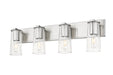 Vanity Z-Lite 826-4V-BN Brushed Nickel Titus 4 Light Vanity Z-Lite