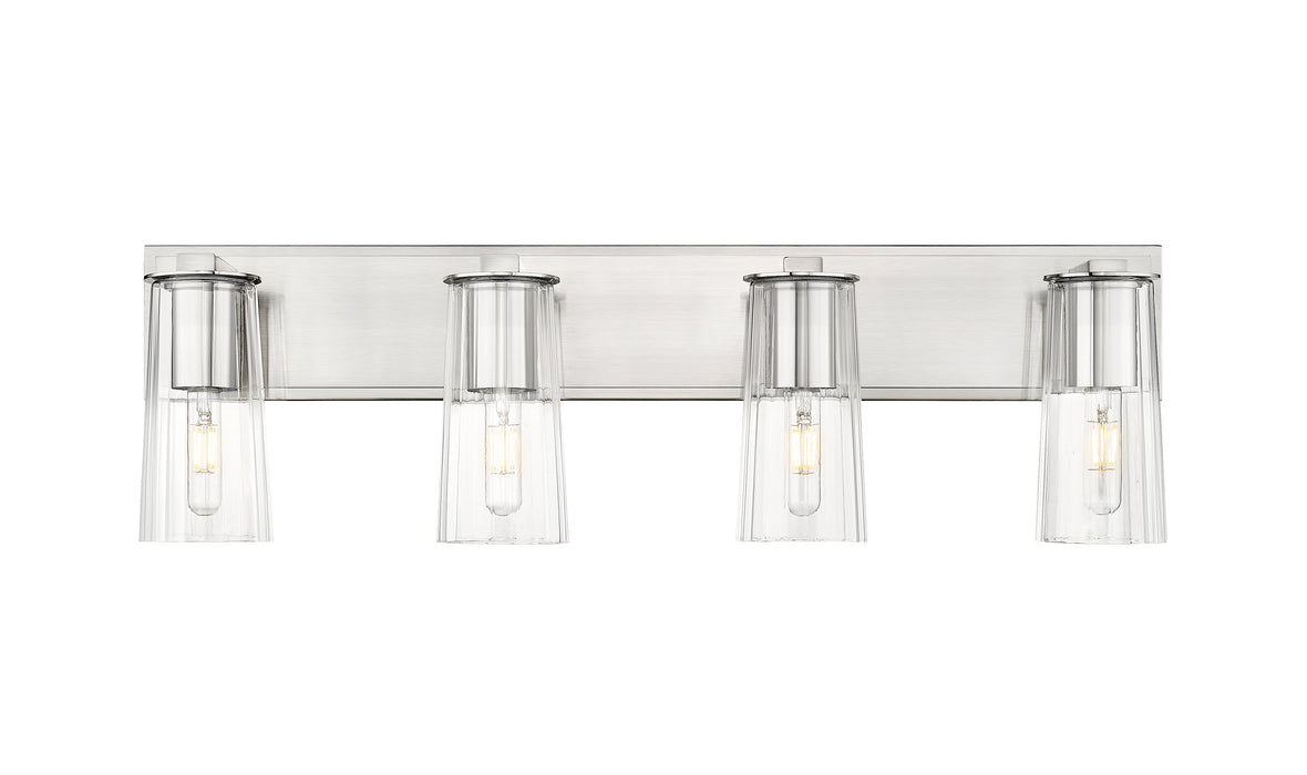 Vanity Z-Lite 826-4V-BN Brushed Nickel Titus 4 Light Vanity Z-Lite