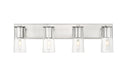 Vanity Z-Lite 826-4V-BN Brushed Nickel Titus 4 Light Vanity Z-Lite