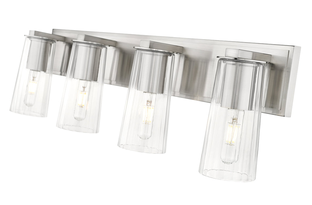 Vanity Z-Lite 826-4V-BN Brushed Nickel Titus 4 Light Vanity Z-Lite