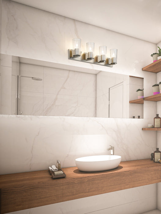 Vanity Z-Lite 826-4V-BN Brushed Nickel Titus 4 Light Vanity Z-Lite