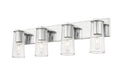 Vanity Z-Lite 826-4V-CH Chrome Titus 4 Light Vanity Z-Lite
