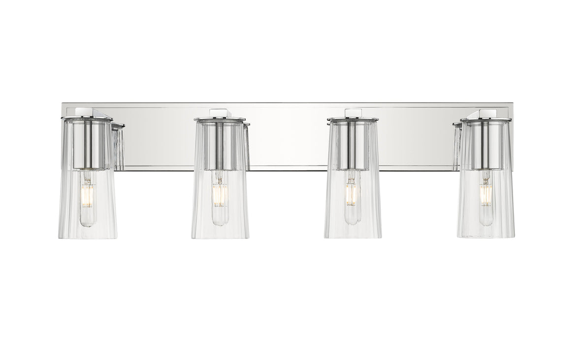 Vanity Z-Lite 826-4V-CH Chrome Titus 4 Light Vanity Z-Lite