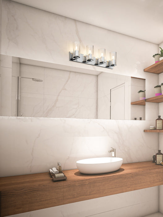 Vanity Z-Lite 826-4V-CH Chrome Titus 4 Light Vanity Z-Lite