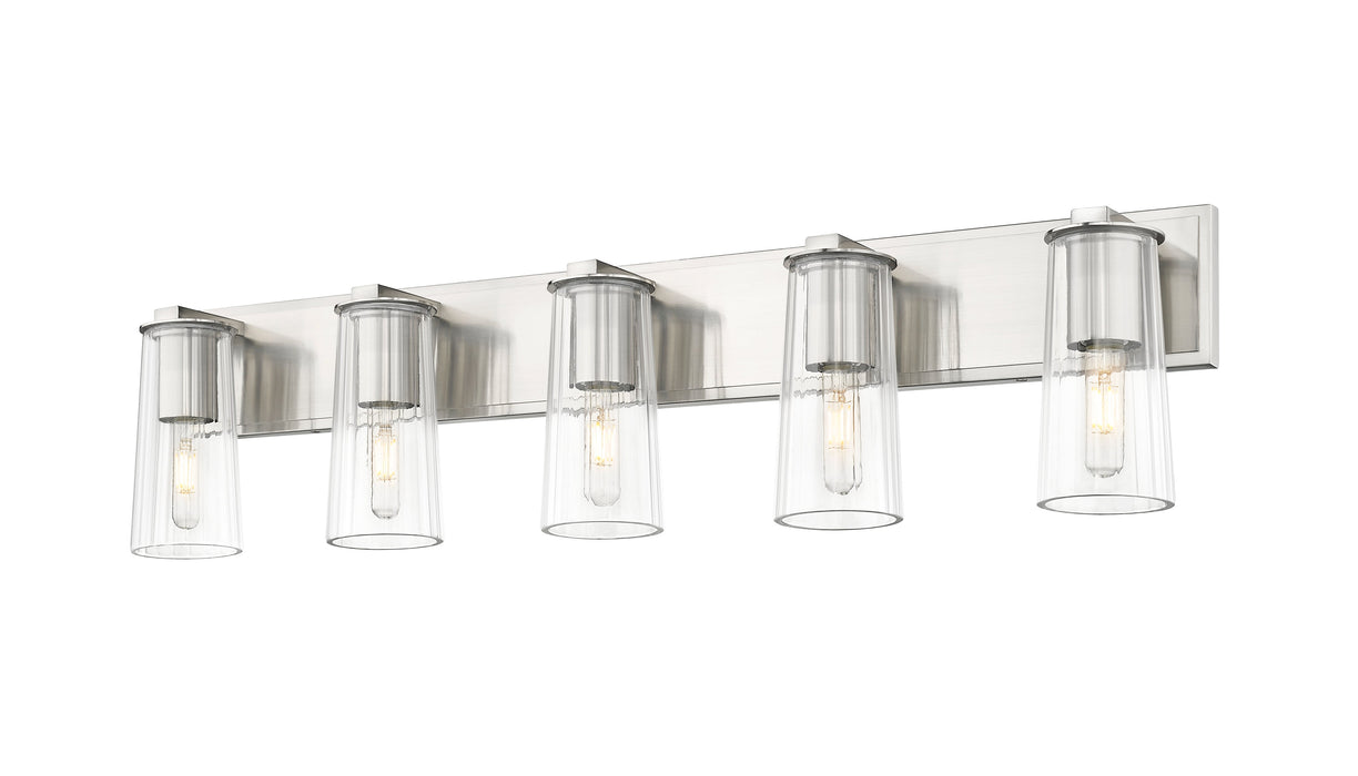 Vanity Z-Lite 826-5V-BN Brushed Nickel Titus 5 Light Vanity Z-Lite