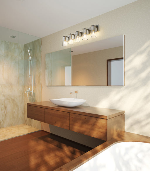 Vanity Z-Lite 826-5V-BN Brushed Nickel Titus 5 Light Vanity Z-Lite