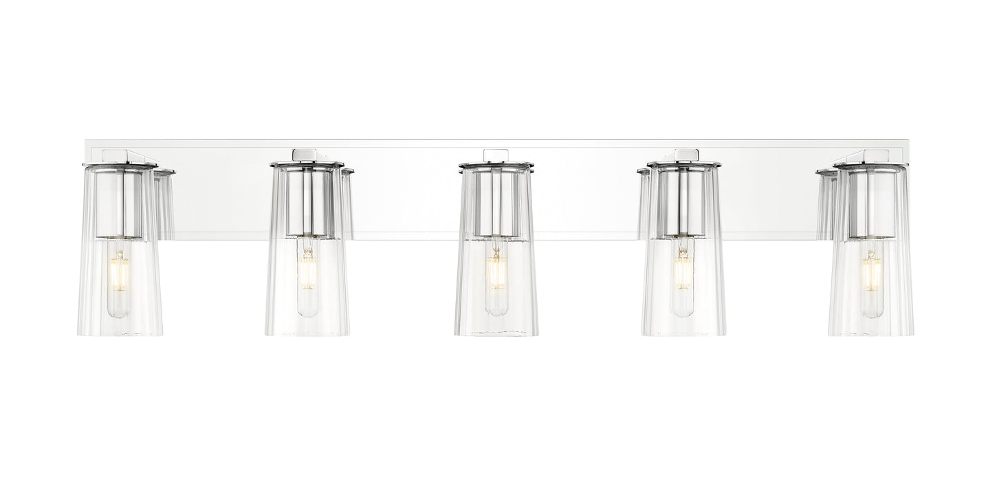 Vanity Z-Lite 826-5V-CH Chrome Titus 5 Light Vanity Z-Lite