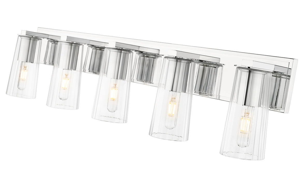 Vanity Z-Lite 826-5V-CH Chrome Titus 5 Light Vanity Z-Lite