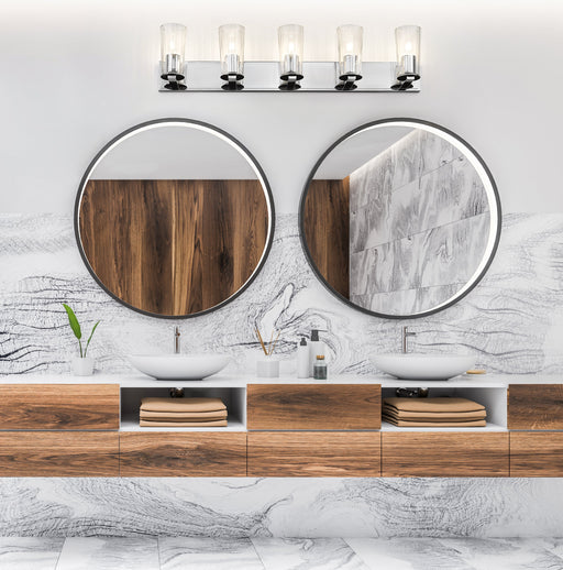 Vanity Z-Lite 826-5V-CH Chrome Titus 5 Light Vanity Z-Lite
