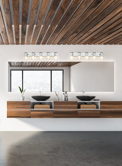 Vanity Z-Lite 826-5V-CH Chrome Titus 5 Light Vanity Z-Lite