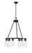 Chandelier Z-Lite 826-6MB Matte Black Titus 6 Light Chandelier Z-Lite
