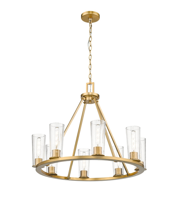 Chandelier Z-Lite 826-8MGLD Modern Gold Titus 8 Light Chandelier Z-Lite