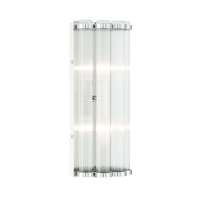 Eurofase 47241-022 Glasbury 14" Polished Nickel Wall Sconce