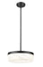 Pendant Z-Lite 827P13-MB-LED Matte Black Renaud 1 Light Pendant Z-Lite