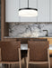 Pendant Z-Lite 827P13-MB-LED Matte Black Renaud 1 Light Pendant Z-Lite