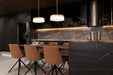 Pendant Z-Lite 827P13-MGLD-LED Modern Gold Renaud 1 Light Pendant Z-Lite