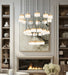 Chandelier Z-Lite 827P6-27R-MGLD-LED Modern Gold Renaud 27 Light Chandelier Z-Lite