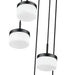 Chandelier Z-Lite 827P6-5R-MB-LED Matte Black Renaud 5 Light Chandelier Z-Lite
