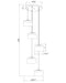 Chandelier Z-Lite 827P6-5R-MB-LED Matte Black Renaud 5 Light Chandelier Z-Lite