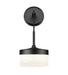 Wall Sconce Z-Lite 827S-MB-LED Matte Black Renaud 1 Light Wall Sconce Z-Lite