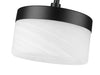 Wall Sconce Z-Lite 827S-MB-LED Matte Black Renaud 1 Light Wall Sconce Z-Lite
