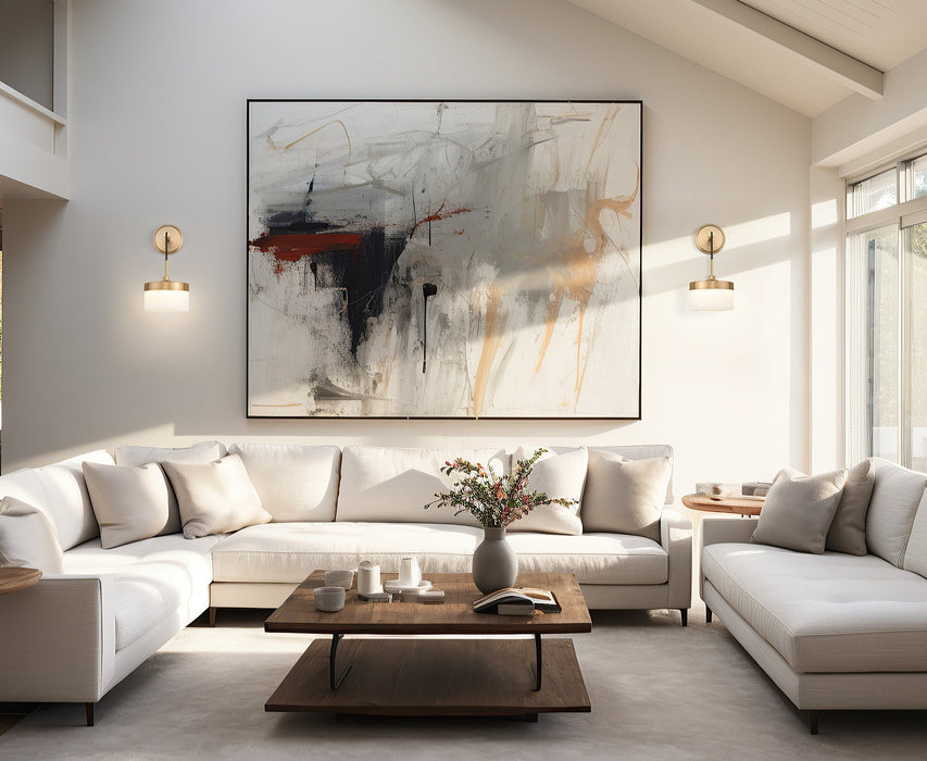 Wall Sconce Z-Lite 827S-MGLD-LED Modern Gold Renaud 1 Light Wall Sconce Z-Lite