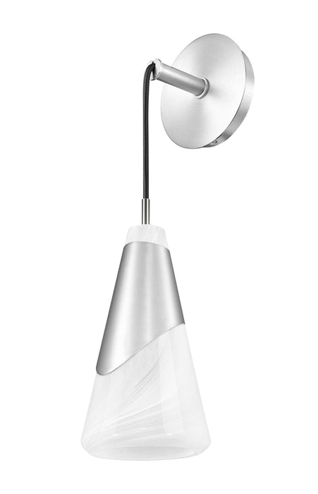 Wall Sconce Z-Lite 828-1S-BN Brushed Nickel Aimie 1 Light Wall Sconce Z-Lite