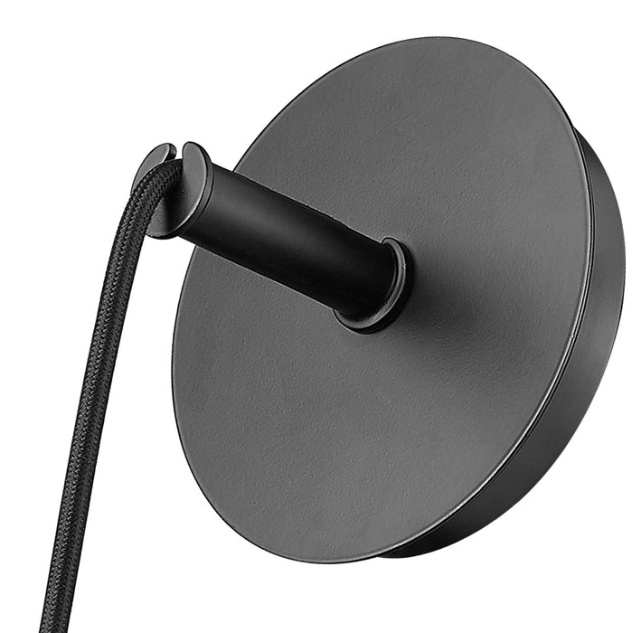 Wall Sconce Z-Lite 828-1S-MB Matte Black Aimie 1 Light Wall Sconce Z-Lite