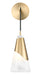 Wall Sconce Z-Lite 828-1S-MGLD Modern Gold Aimie 1 Light Wall Sconce Z-Lite