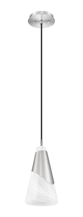 Pendant Z-Lite 828P6-BN Brushed Nickel Aimie 1 Light Pendant Z-Lite