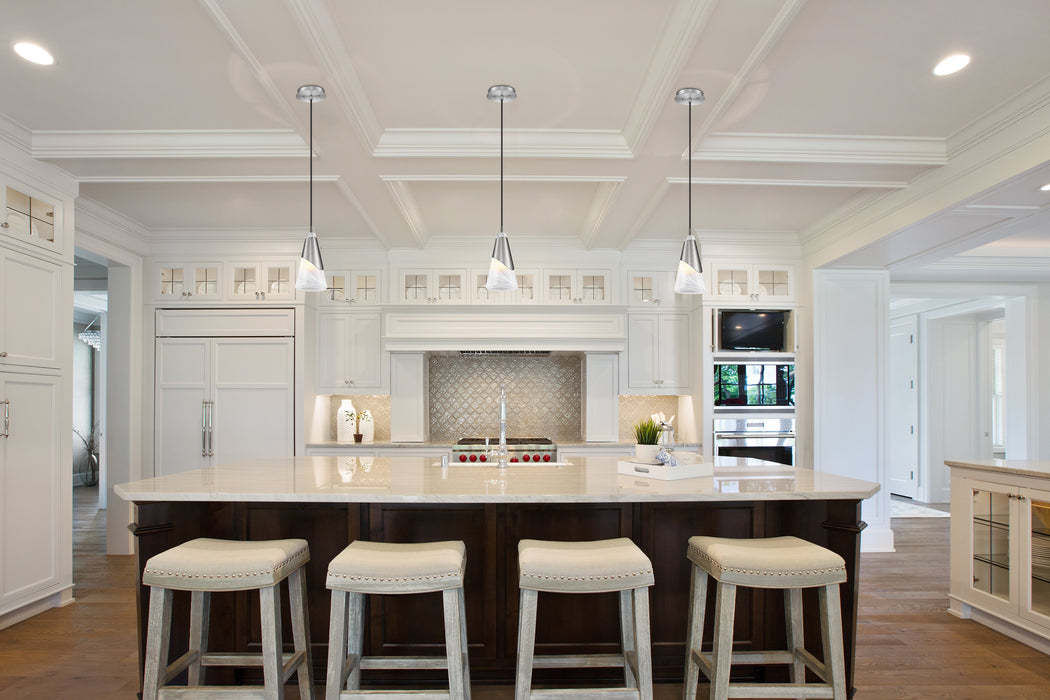 Pendant Z-Lite 828P6-BN Brushed Nickel Aimie 1 Light Pendant Z-Lite