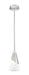 Pendant Z-Lite 828P6-ROD-BN Brushed Nickel Aimie 1 Light Pendant Z-Lite