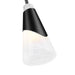 Pendant Z-Lite 828P6-ROD-MB Matte Black Aimie 1 Light Pendant Z-Lite
