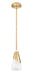 Pendant Z-Lite 828P6-ROD-MGLD Modern Gold Aimie 1 Light Pendant Z-Lite