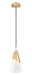 Pendant Z-Lite 828P7-MGLD Modern Gold Aimie 1 Light Pendant Z-Lite
