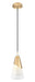 Pendant Z-Lite 828P7-MGLD Modern Gold Aimie 1 Light Pendant Z-Lite