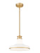Pendant Z-Lite 831P12-MGLD Modern Gold Reznor 1 Light Pendant Z-Lite